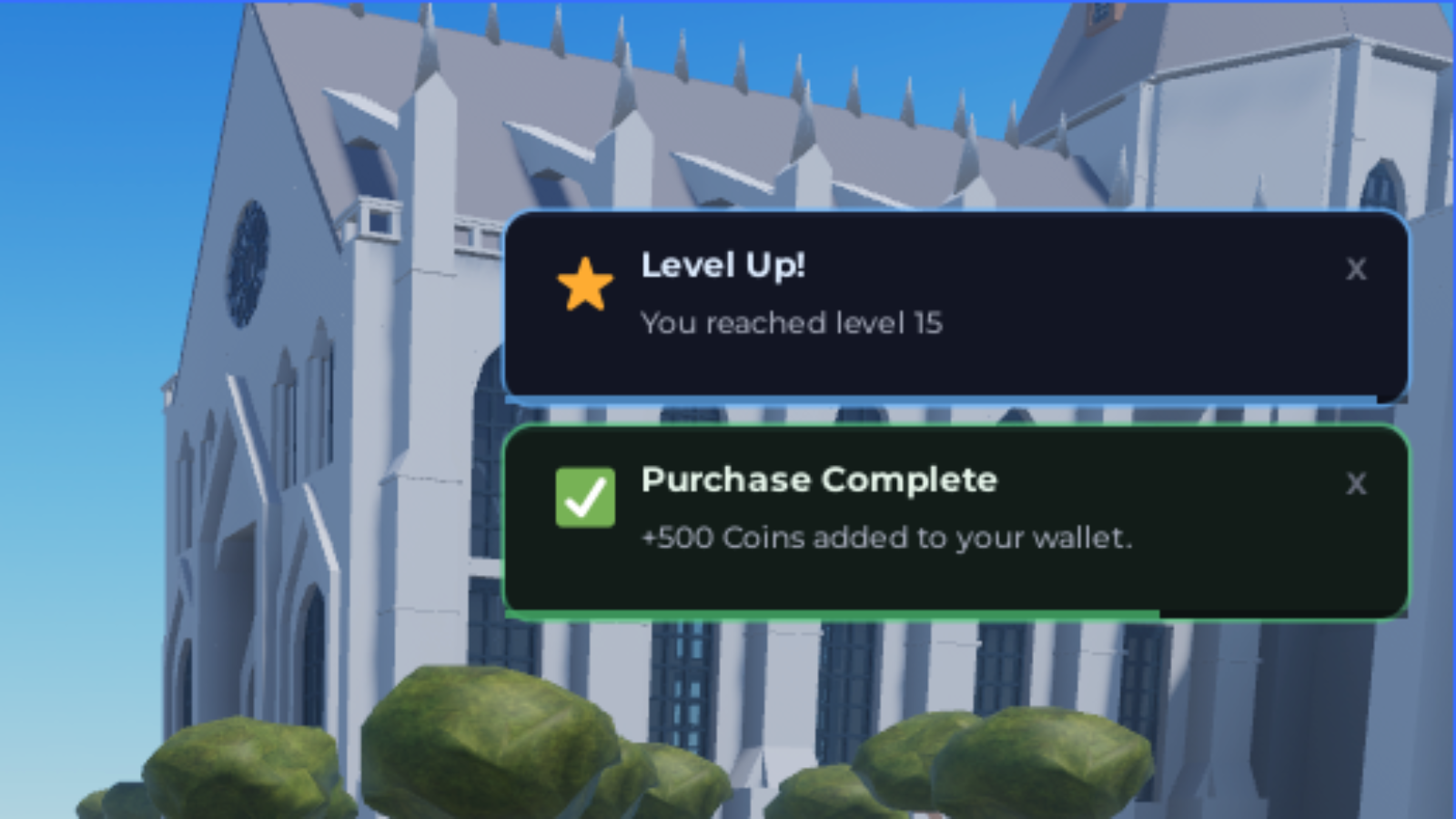 Notification system hero